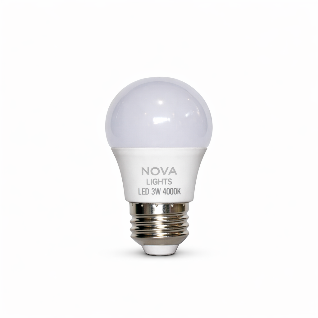Nova Lights E27 LED Bulb Natural White 4000K (3W - 25W)