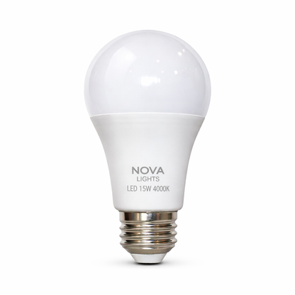 Nova Lights E27 LED Bulb Natural White 4000K (3W - 25W)